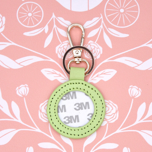 Self Finishing 1.25" Key Fob - Lime