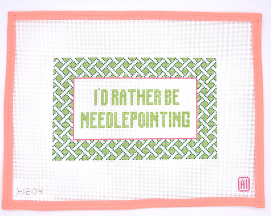 Allison Ivy - I'd Rather Be Needlepointing