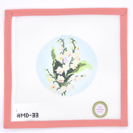 Atlantic Blue Canvas - Lily of the Valley