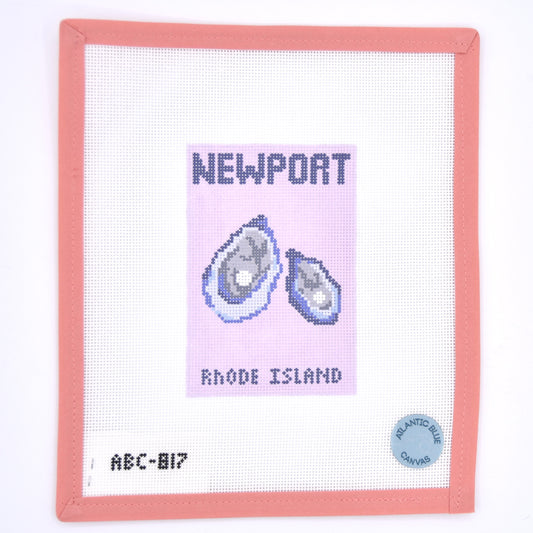 Atlantic Blue Canvas - Newport Travel Book