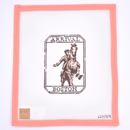 Audrey Wu Designs - Boston Passport Stamp
