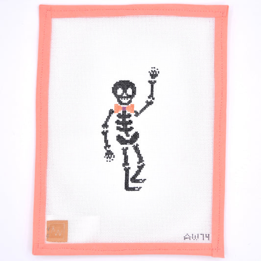 Audrey Wu Designs - Spooky Skeleton in Black