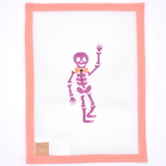 Audrey Wu Designs - Spooky Skeleton in Purple