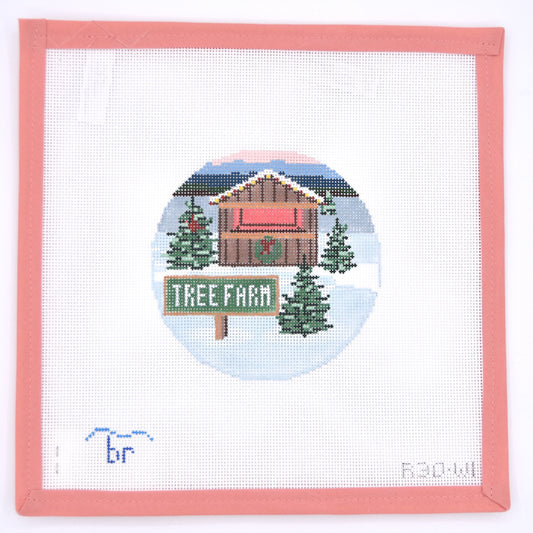 Blue Ridge Stitchery - Four Seasons: Winter, Tree Farm