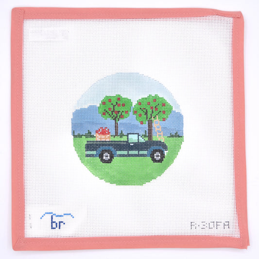 Blue Ridge Stitchery - Four Seasons: Fall, Apple Picking