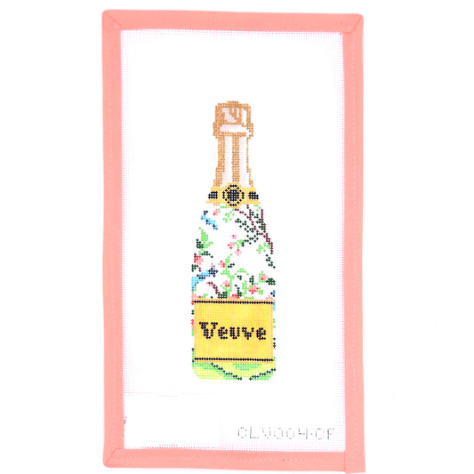 C'ate La Vie - Chinoiserie Floral Veuve Bottle