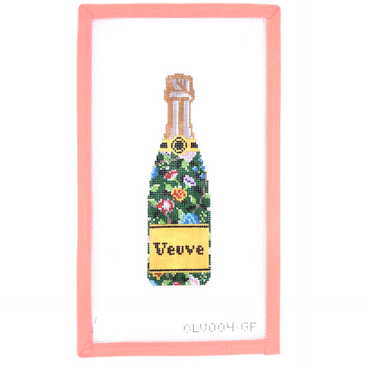 C'ate La Vie - Green Floral Veuve Bottle