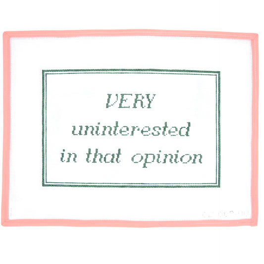 C'ate La Vie - Very Uninterested in that Opinion