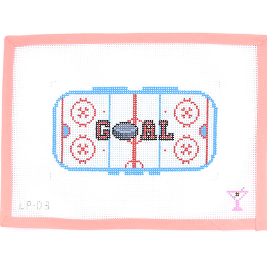 The City Stitcher via Saturnalia Stitching - Hockey Goal