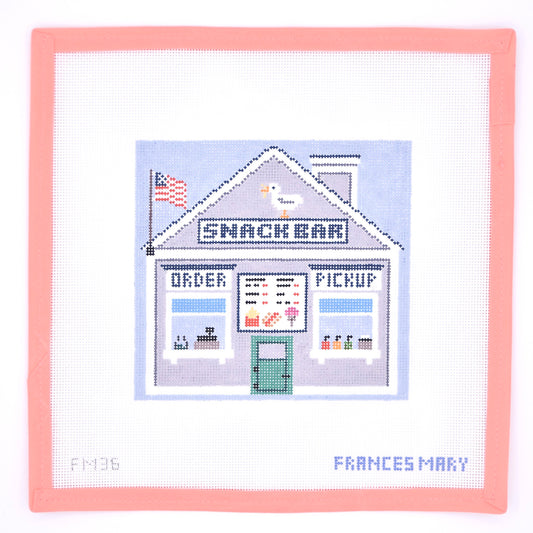 Frances Mary Needlepoint - Seaside Village Snack Bar