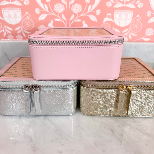 Self Finishing 6" Leather Box - Rachel Barri Designs - Silver