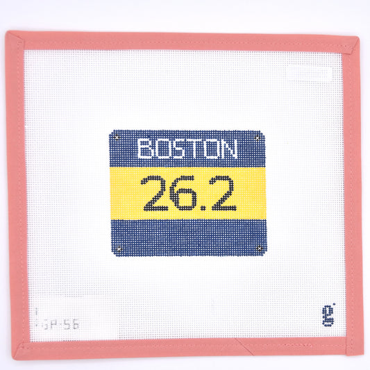 Goodpoint Needlepoint - Boston Race Bib