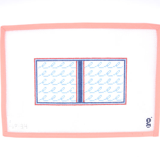Goodpoint Needlepoint - Squiggle Wave Eyeglass Case