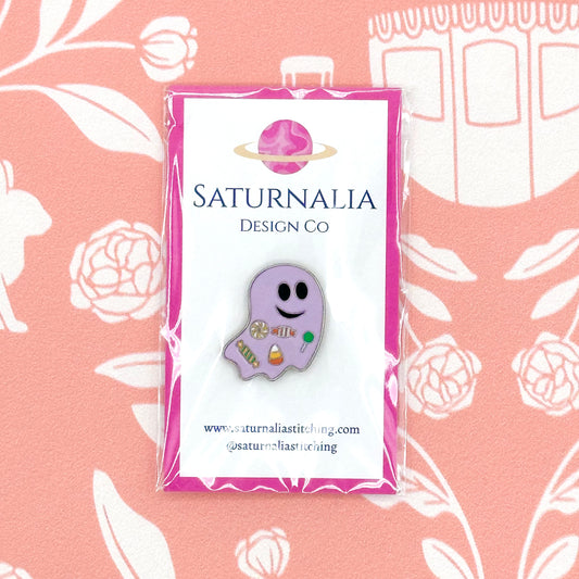 Saturnalia Stitching - Hungry Ghostie Needleminder