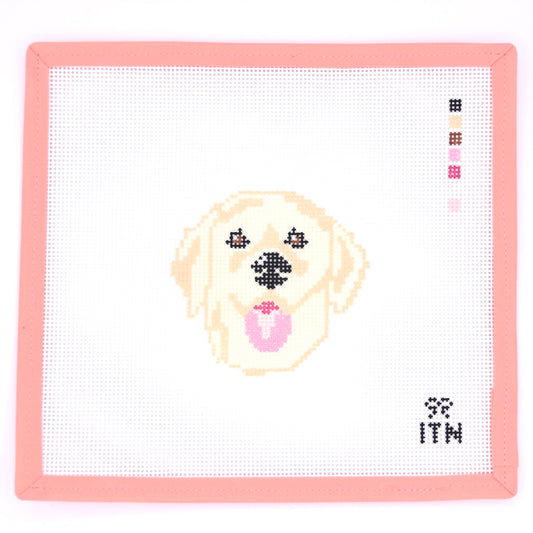 Ivy Thread Needlepoint - Golden Retriever