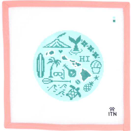 Ivy Thread Needlepoint - Hawaii Icons