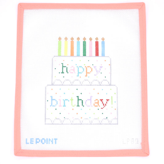 Le Point Studio - Happy Birthday Cake with Candles