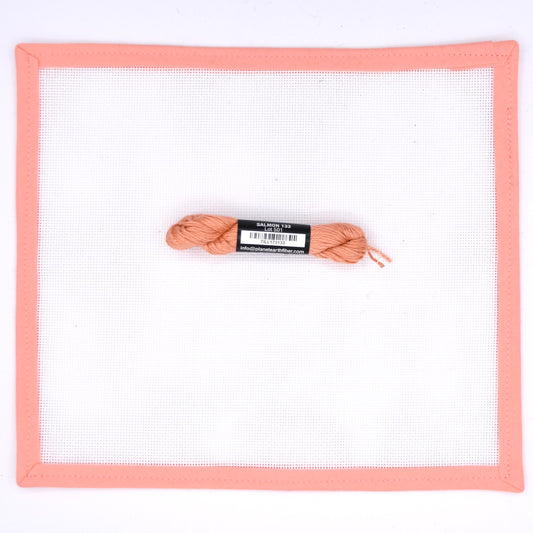 Pepper Pot Silk - Salmon