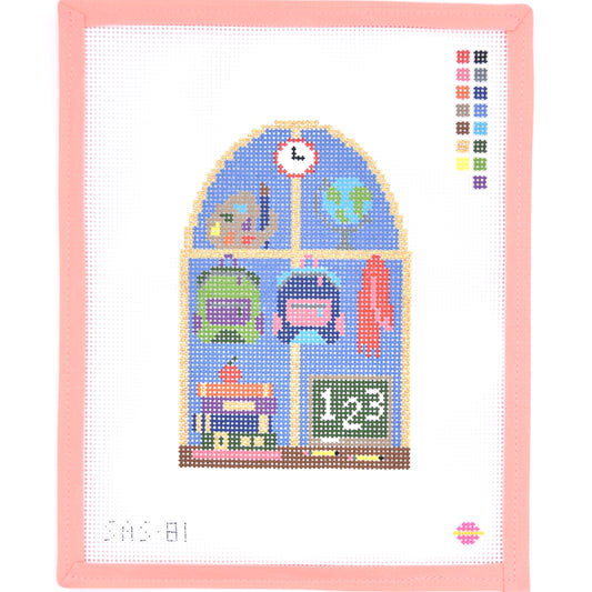 Saturnalia Stitching - Schooltime Skies