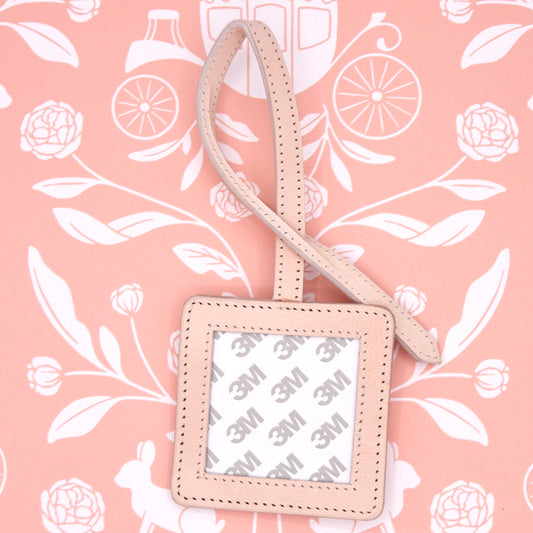 Self Finishing Vachetta Bag Charm
