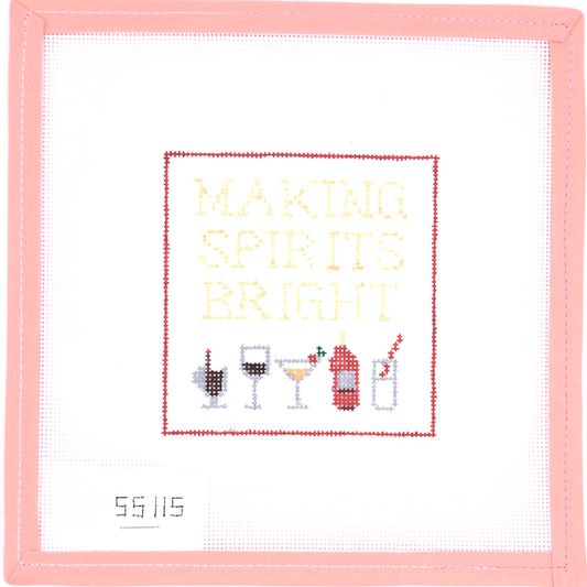 Stitch Style Needlepoint - Making Spirits Bright