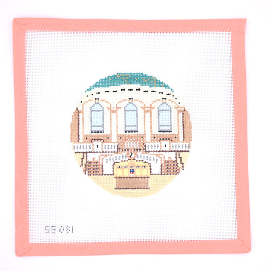 Stitch Style Needlepoint - Grand Central Station