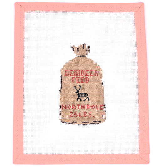 Stitch Style Needlepoint - Reindeer Feed