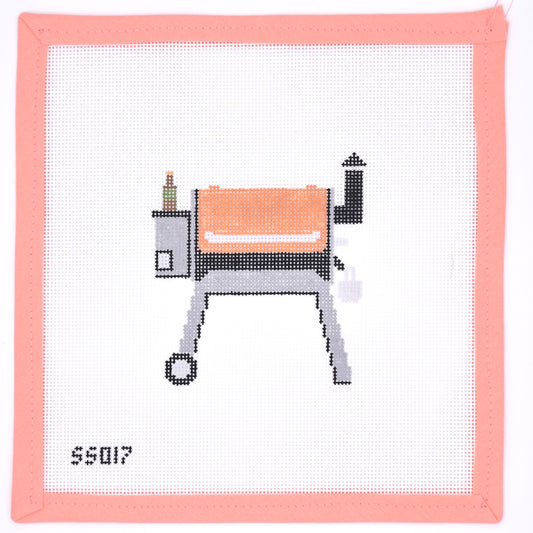 Stitch Style Needlepoint - Traeger Smoker