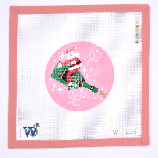 Wipstitch Needleworks - Champagne Santa