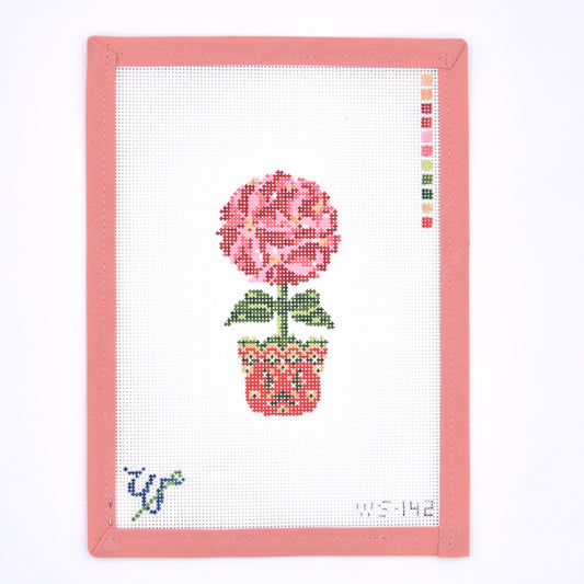 Wipstitch Needleworks - Poinsettia Topiary