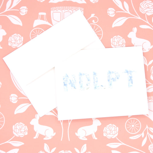With Love by Bug - Blue Hydrangea NDLPT Boxed Notecard Set