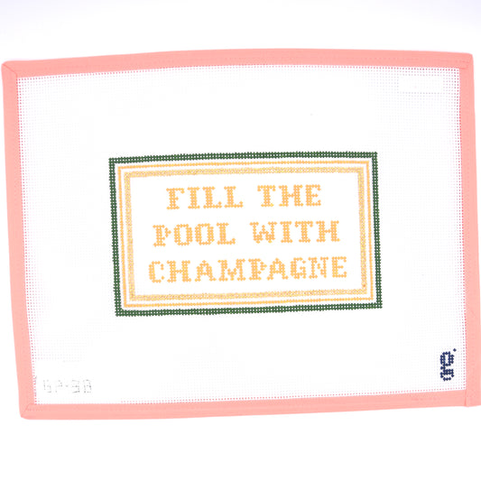 Goodpoint Needlepoint - Fill the Pool with Champagne