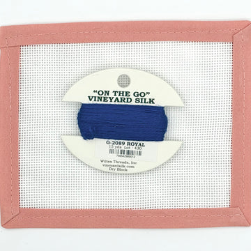 Vineyard Silk To Go Card - Royal Blue