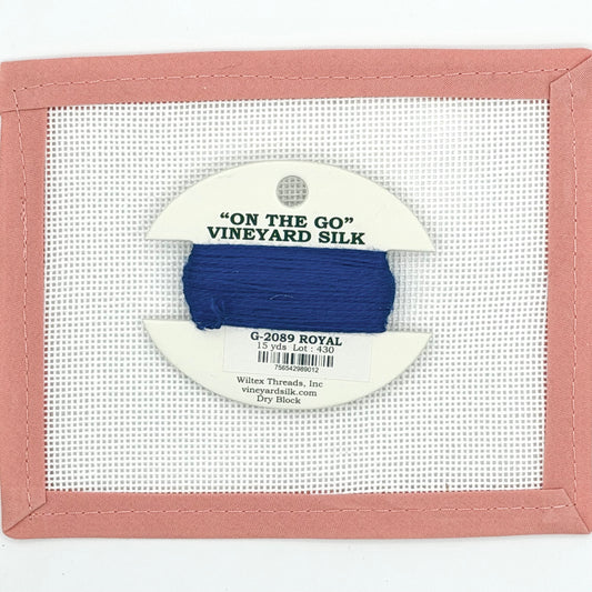 Vineyard Silk To Go Card - Royal Blue