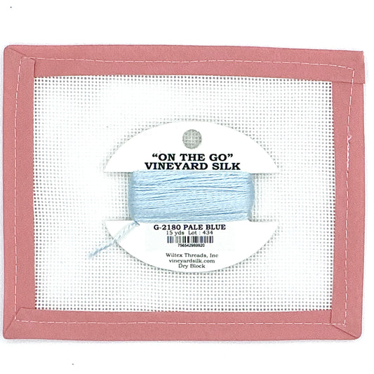 Vineyard Silk To Go Card - Pale Blue 2180