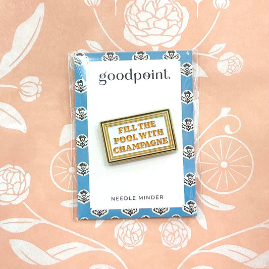 Fill the Pool with Champagne Needleminder