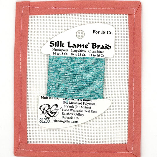 Silk Lame Braid SL255 Seaglass