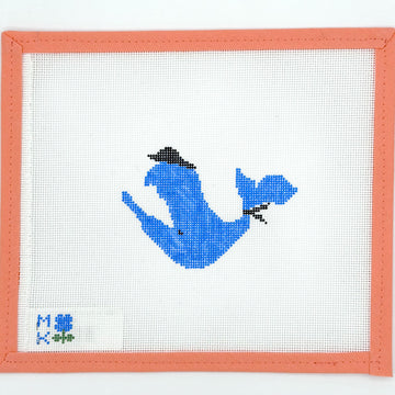 Merryn Kemp Needlepoint - Whale