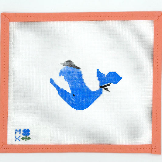 Merryn Kemp Needlepoint - Whale