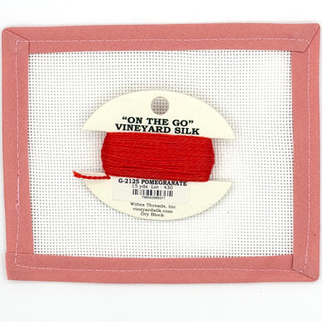 Vineyard Silk To Go Card - Pomegranate