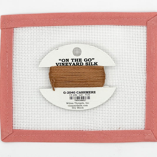 Vineyard Silk To Go Card - Cashmere