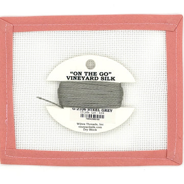Vineyard Silk To Go Card - Steel Grey 2106