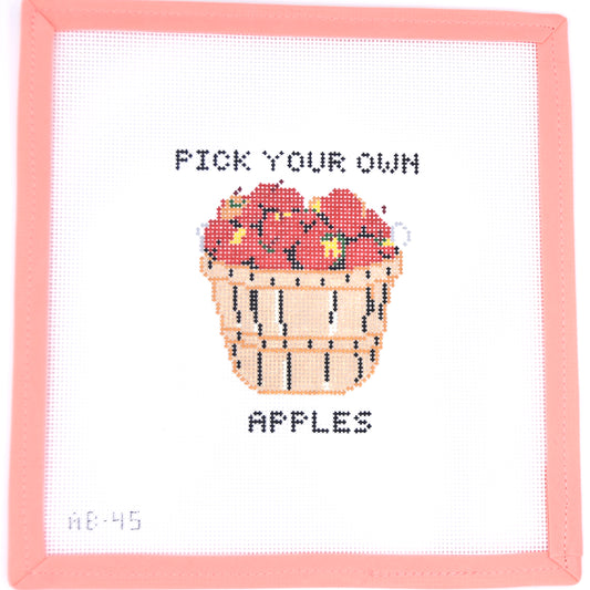 Alice & Blue Needlepoint Designs - Pick Your Own Apples