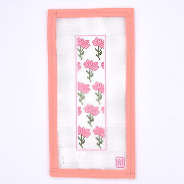 Allison Ivy - Pink Roses Bookmark / Keyfob