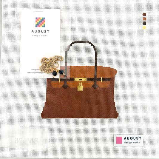August Design Works - The Bougie Charm Bag (Brown)