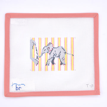 Blue Ridge Stitchery - Hang On, Baby Elephant!