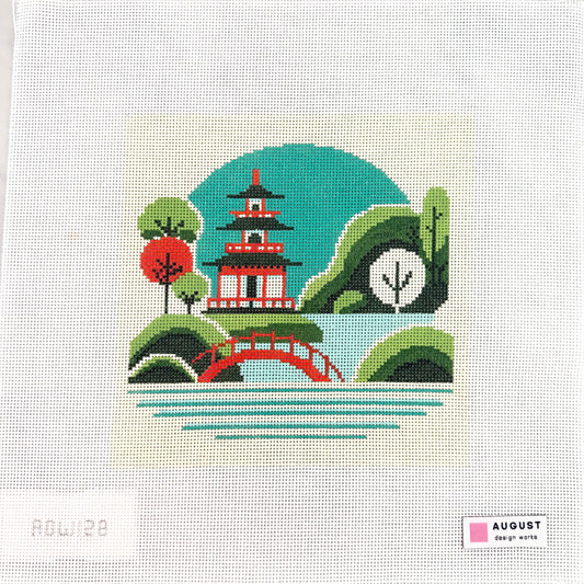 August Design Works - Red Pagoda