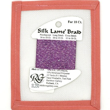 Silk Lame Braid SL250 Heather Glen