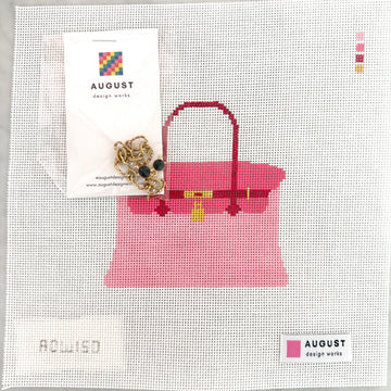 August Design Works - The Bougie Charm Bag (Pink)