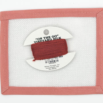 Vineyard Silk To Go Card - Nantucket Red 2167
